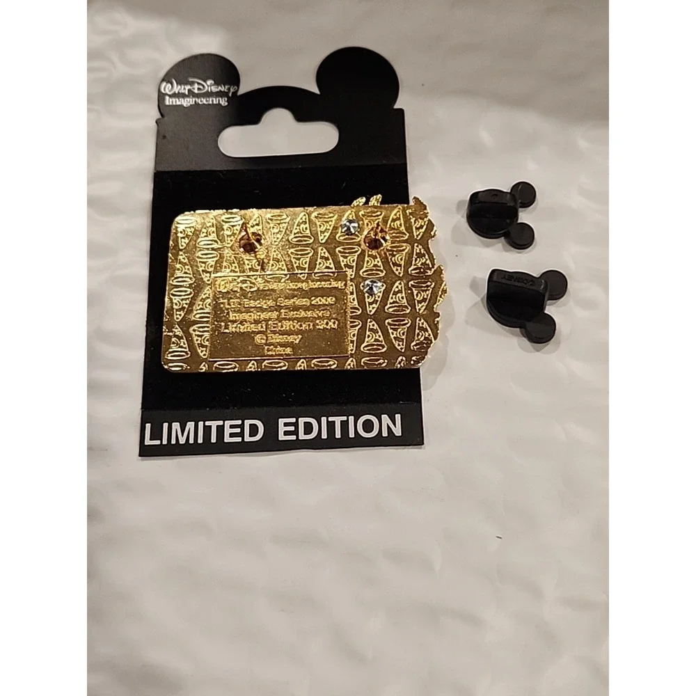 Disney Pin Maleficent as Dragon WDI Cast Member ID Badge 2009 3D LE 300 67942
